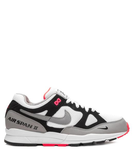 Nike White X Patta Air Span Ii Qs "Friends & Family" Sneakers