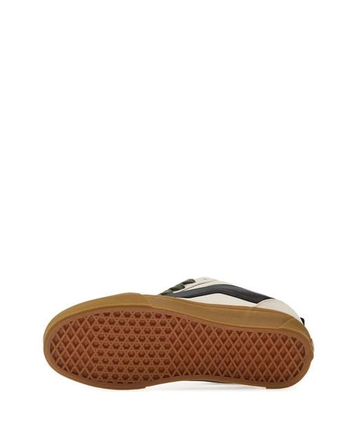 Vans White Kknu Skool Stripe Sneakers