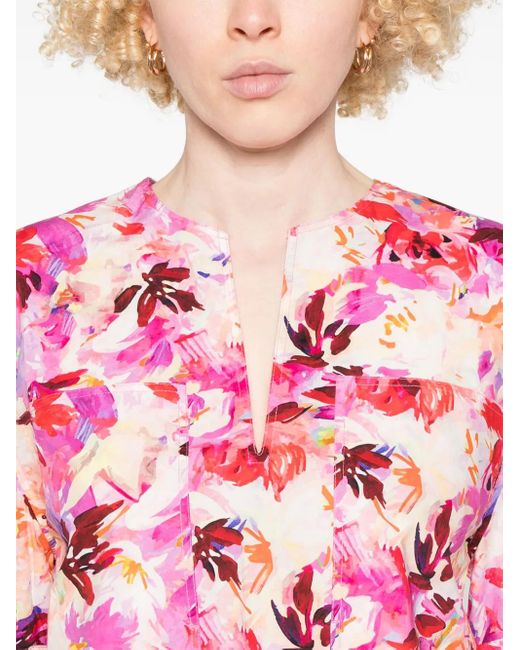 Ulla Johnson Pink Suri Blouse