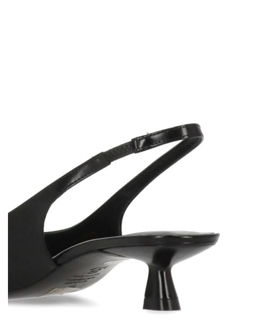 Stuart Weitzman Black Rosie Slingback Pumps