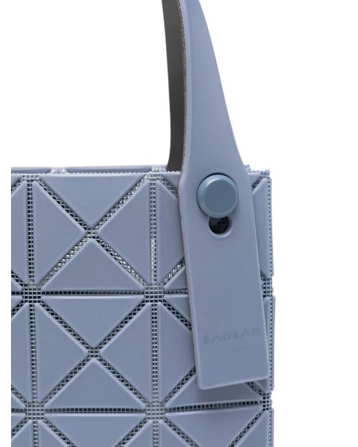 Bolso shopper con motivo geométrico Issey Miyake de color Blue