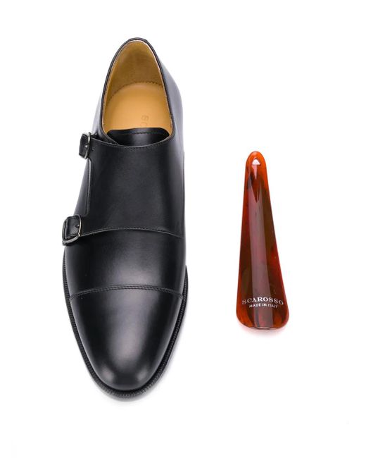 Scarosso Gray Monk Shoes for men