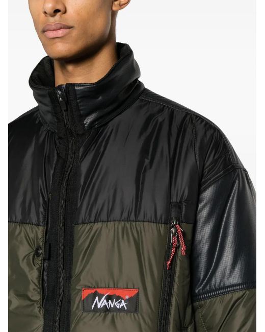 Junya Watanabe Black Nylon Short Down Jacket for men