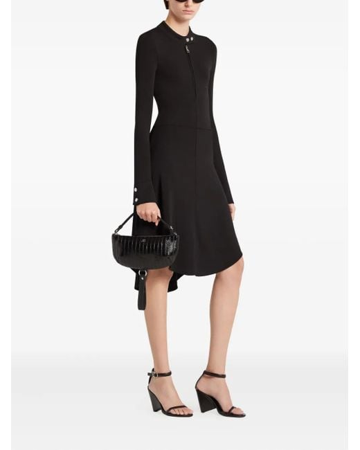 Courreges Black Holy Eclipse Shoulder Bag