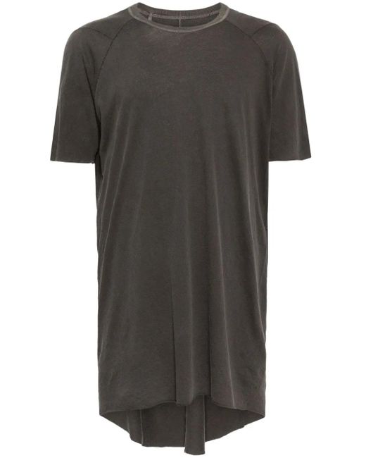 Boris Bidjan Saberi Gray Short-Sleeve Stretch T-Shirt for men