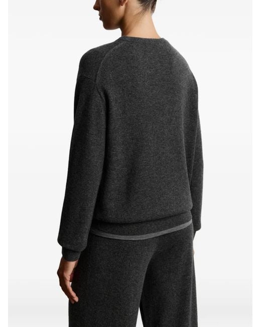 12 STOREEZ Black Aura Cashmere Sweater