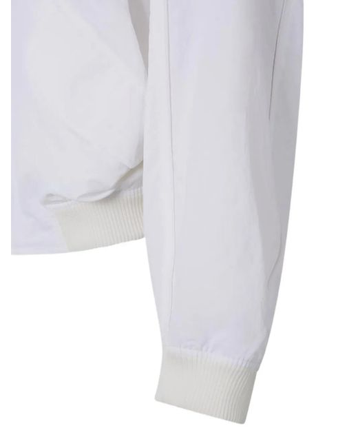 Bomber Con Ricamo di Willy Chavarria in White da Uomo