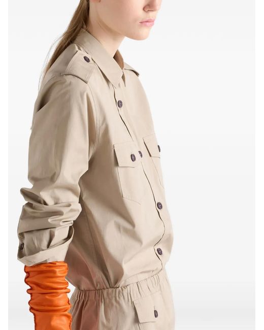 Camicia di Prada in Natural