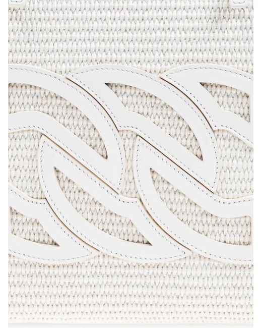 Casadei White Beaurivage Tote Bag