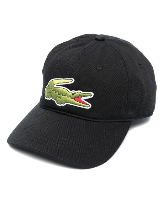 Lacoste Black Logo-patch Baseball Cap