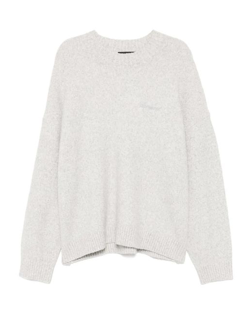 Represent Gestrickter Pullover in White für Herren