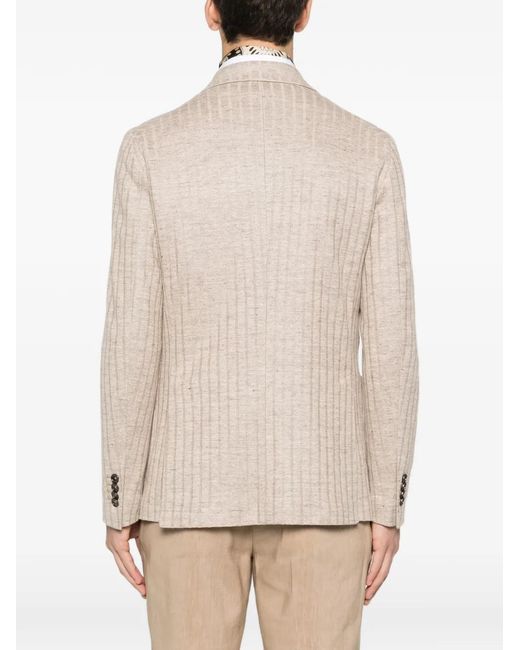 Tagliatore Natural Double-Breasted Blazer for men