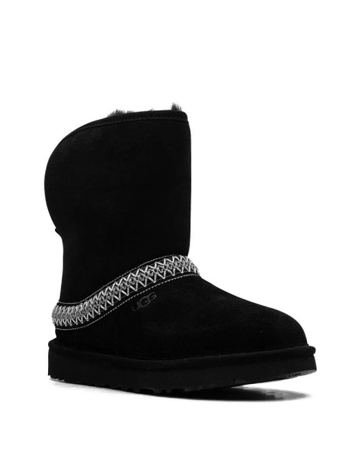Ugg Black Classic Crescent Boot Boots