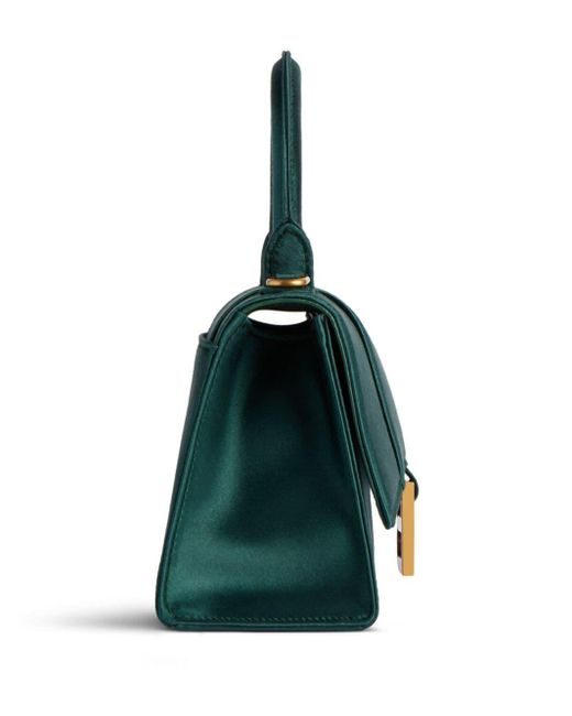 Bolso Hourglass XS con asa Balenciaga de color Green