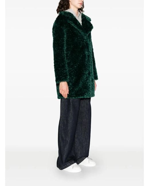 Herno Green Teddy Coat