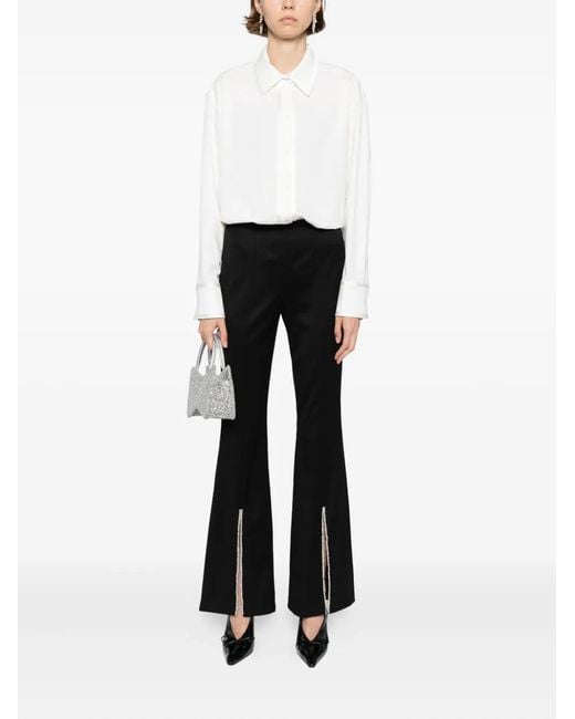 Alice + Olivia White Perfect Button Down Shirt