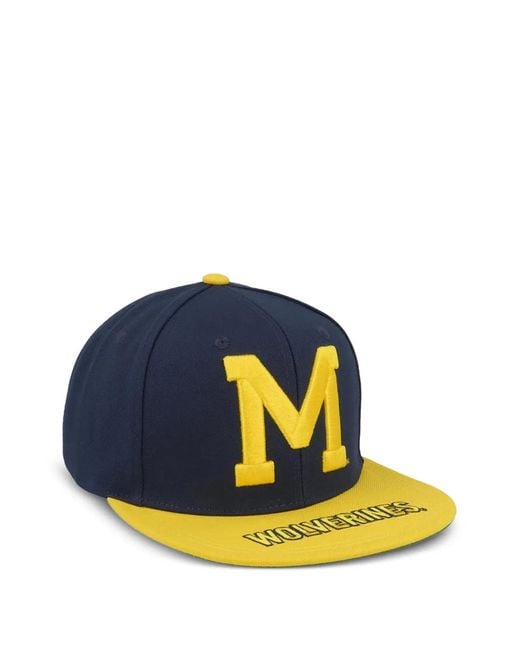 Mitchell & Ness Blue M-Appliqué Cap for men