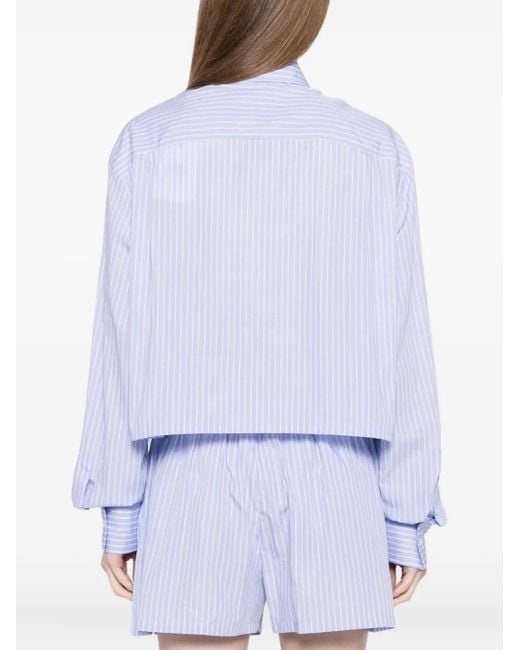 Off-White c/o Virgil Abloh White Striped Shirt