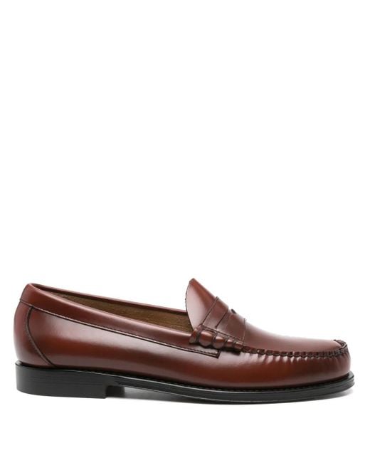 Mocasines penny Weejuns Larson G.H.BASS de hombre de color Brown