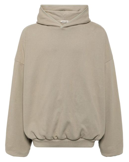 Fear Of God Gray Long-sleeve Cotton Hoodie for men