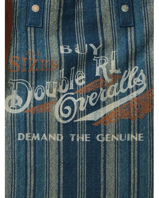 RRL Gestreifter Shopper in Blue für Herren
