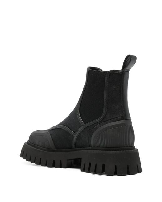 Gucci Black Woman's GG Ankle Boot
