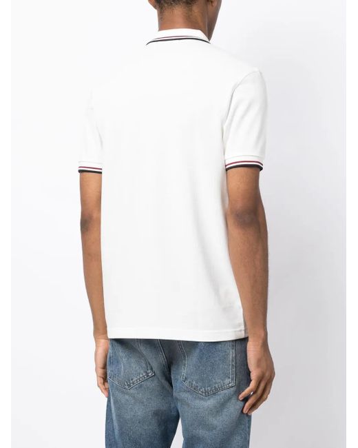 Fred Perry White Fp Twin Tipped Shirt for men