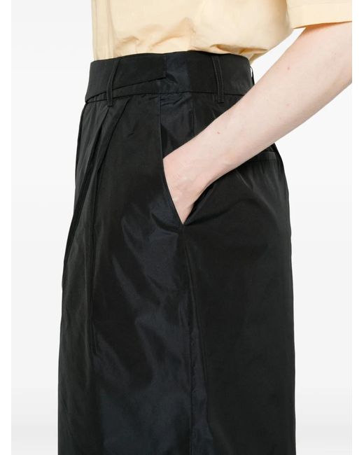 Co.Go Black Belt-Loop Maxi Skirt