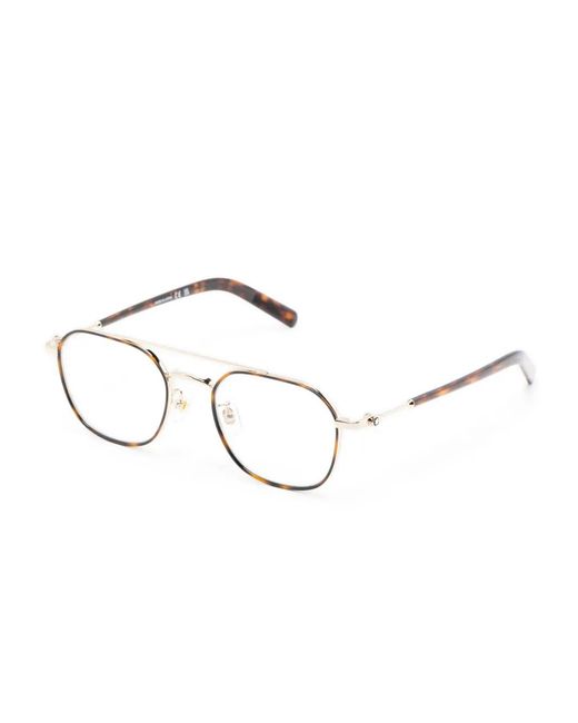 Montblanc Metallic Pilot-Frame Glasses