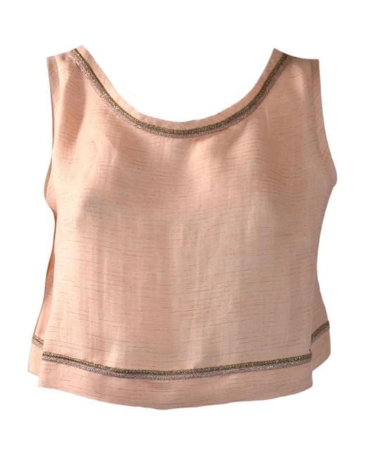 PHO® Firenze デコラティブ クロップドトップ Pink