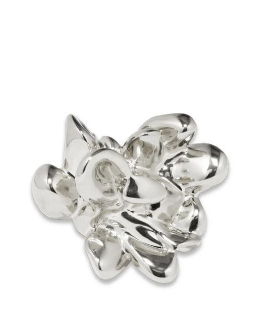 Completedworks White Sculpturaler Statement Ring