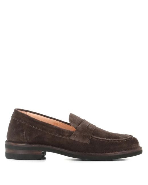Diane Suede Loafers di Astorflex in Brown