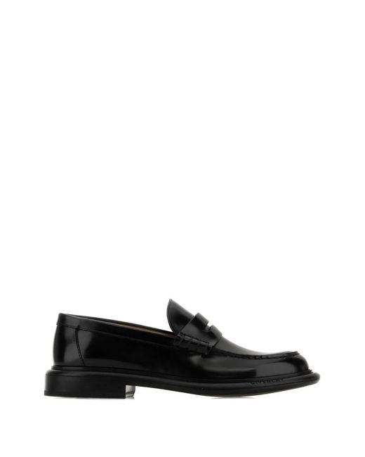 Givenchy Black Gent Leather Loafers