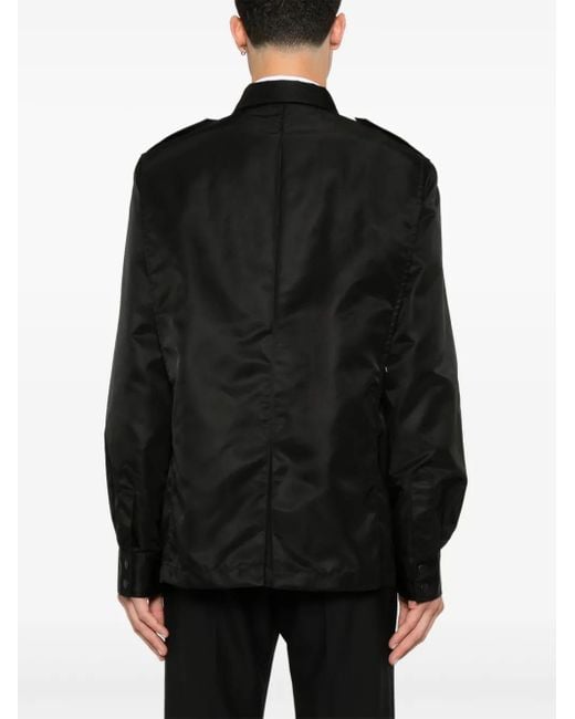 Givenchy Shirtjack Met Logopatch in het Black voor heren
