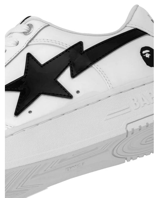 A Bathing Ape White Sta #2 M2 for men