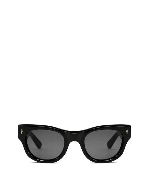 Jacques Marie Mage Black Browline Sunglasses