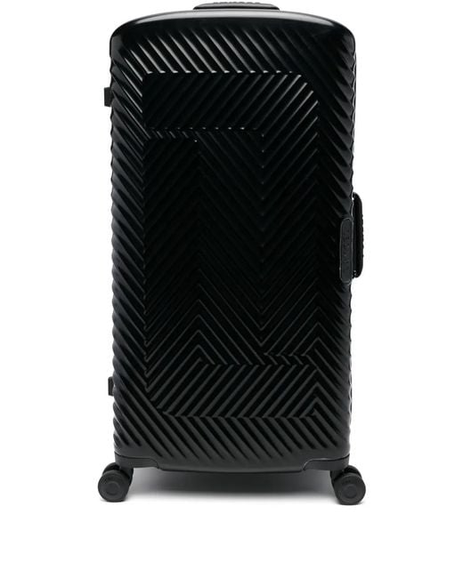 Lancel Black Atlas Suitcase