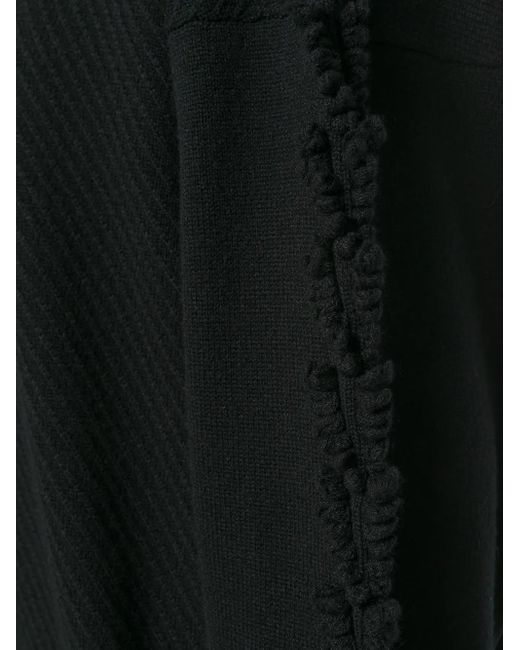 Barrie Black Troisieme Dimension Cashmere Turtleneck Pullover