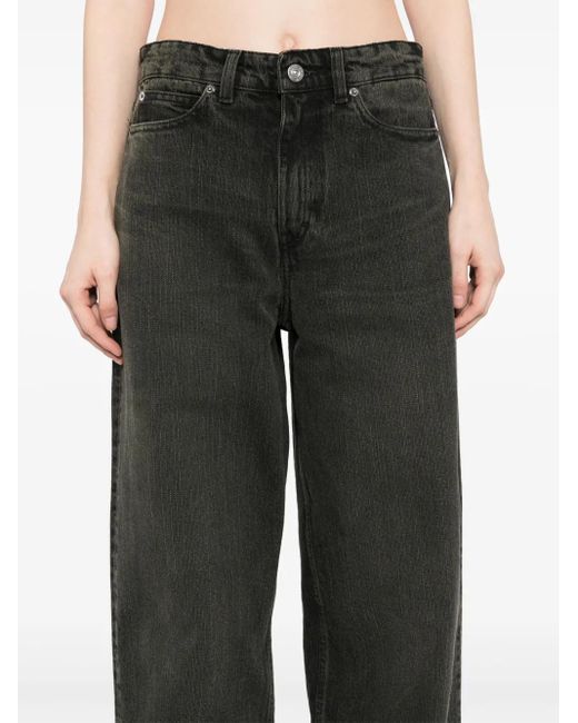 Our Legacy ミッドライズ ストレートジーンズ Gray