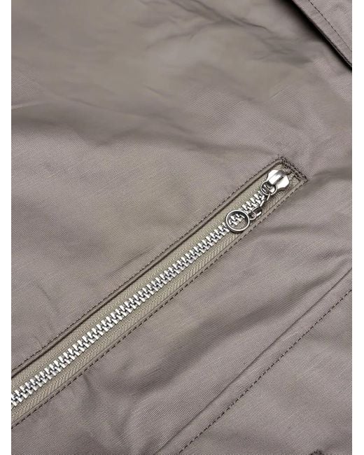 Comme des Garçons Gray Multi-Pocket Button-Cuff Shirt Jacket for men