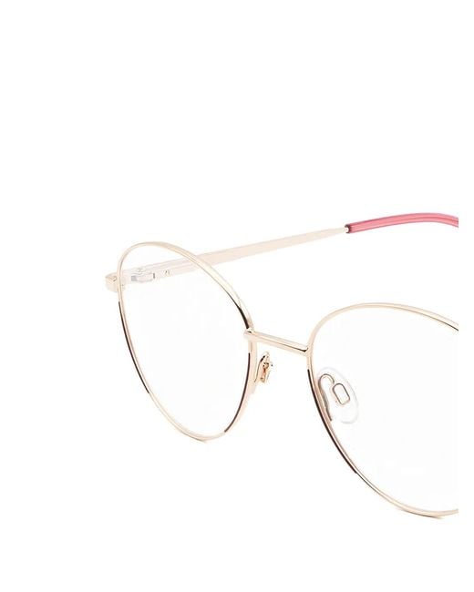 Missoni White Round-Frame Glasses