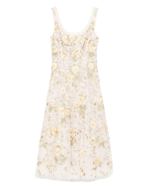 Needle & Thread Natural Florine Dress
