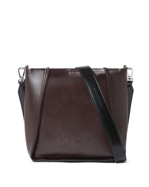 Stella McCartney レザーショルダーバッグ Black