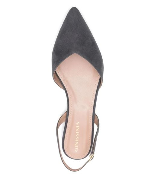 Ginissima Metallic Alice Ballet Flats