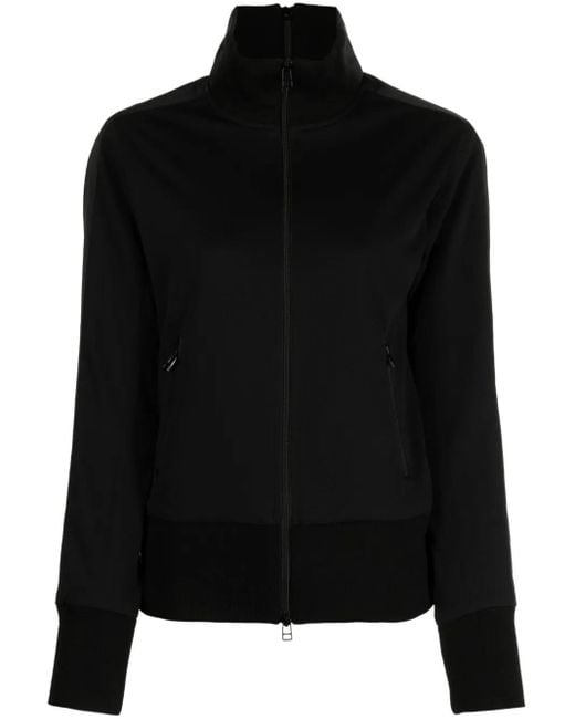 Yohji Yamamoto ジップアップ スウェットシャツ Black
