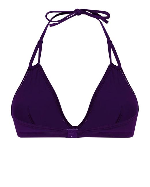 Eres Purple Remix Full-Cup Bikini Top