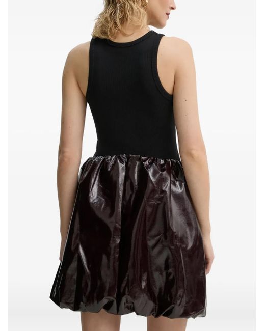 Herskind Black Elasticated Mini Skirt