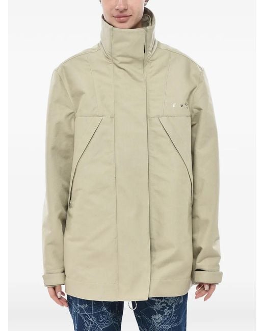Off-White c/o Virgil Abloh Natural Touch-Strap Jacket