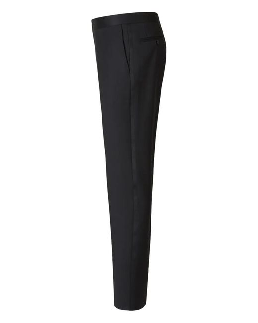 Traje De Lana Con Botones Canali de hombre de color Black