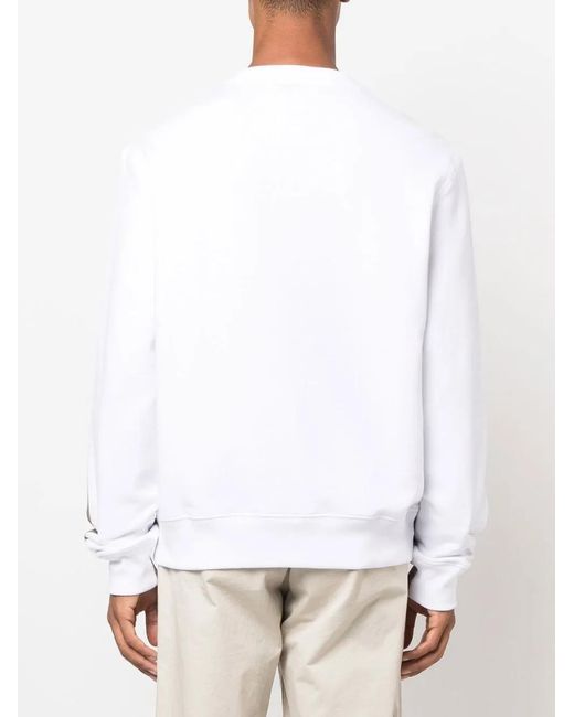 Lanvin Gray Logo-Embroidered Camouflage-Print Sweatshirt for men